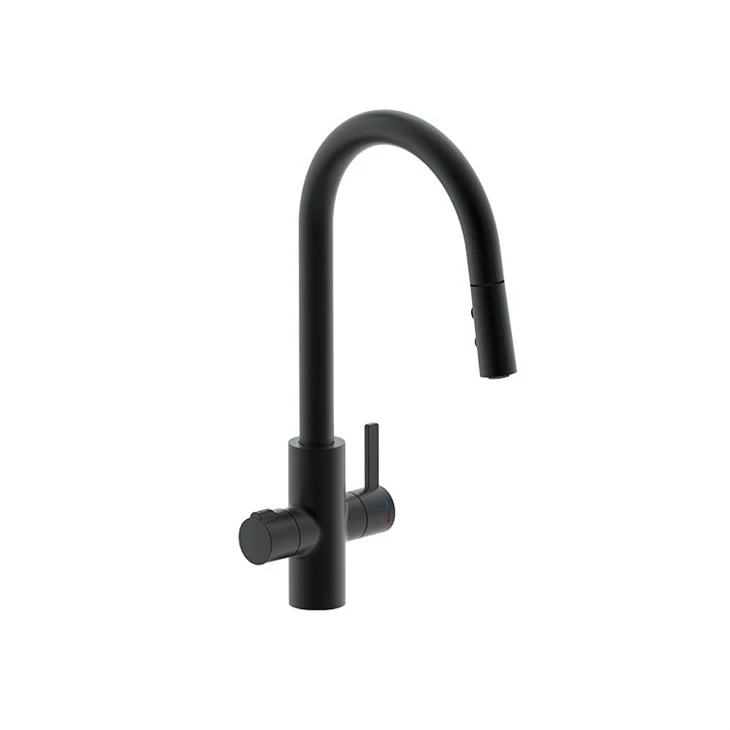hot water tap with pull out hose
